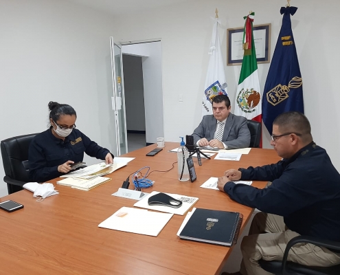 Toman policías de NL curso virtual de Dirección Operativa de Colombia