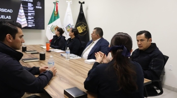 visita de la Drección General de la Academia Metropolitana de Seguridad Pública de León